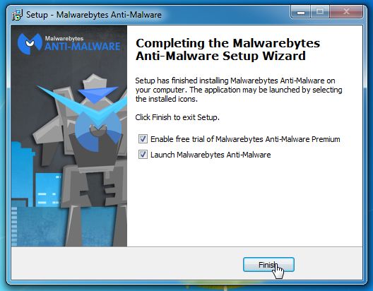 running malwarebytes in safe mode